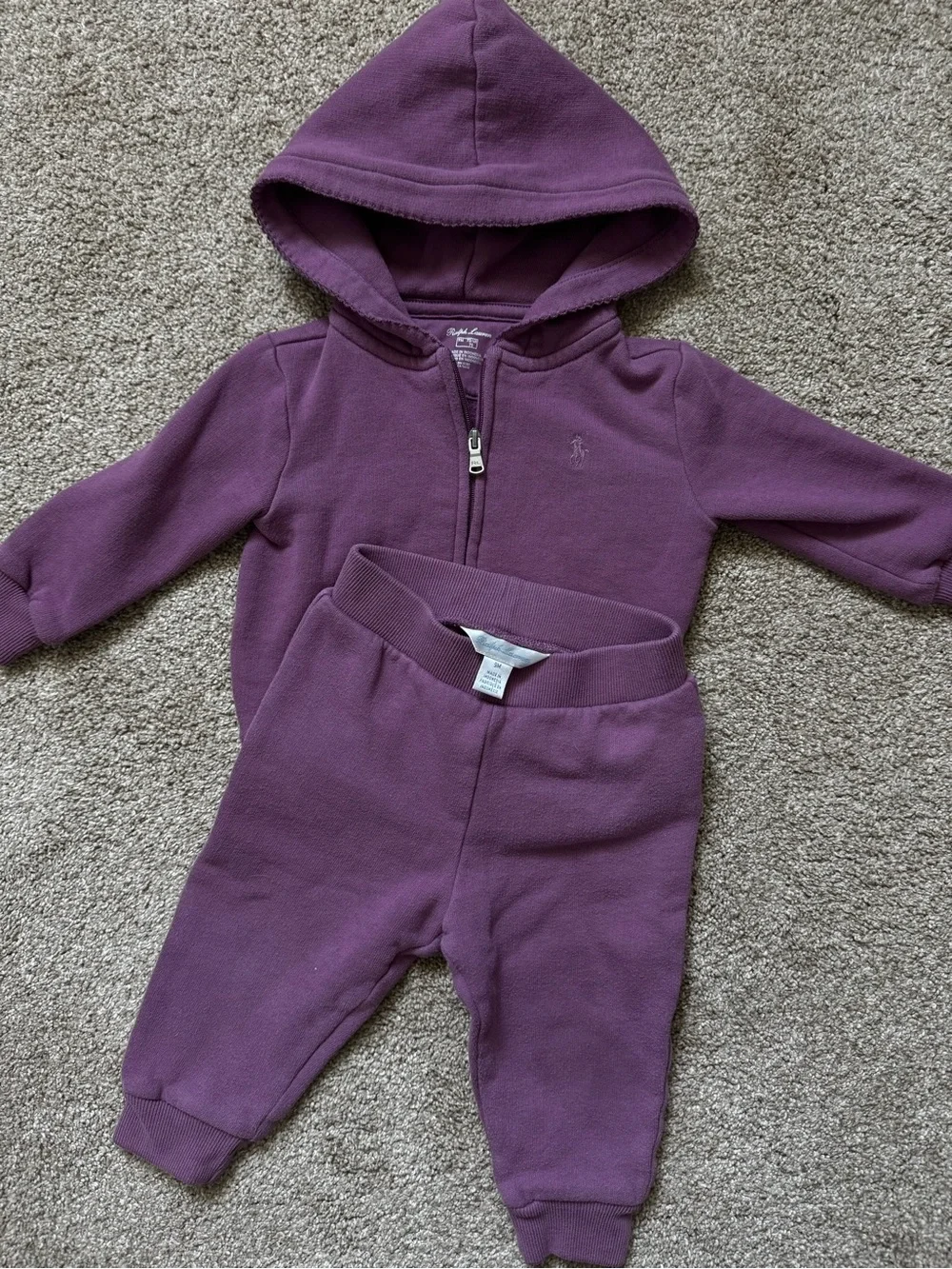 Ralph Lauren Purple Sweatsuit